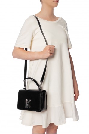 Shoulder bag with a decorative clasp, zdjęcie 2 Shoulder bag with a decorative clasp od Kenzo